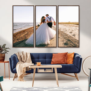 Framed Custom Canvas Print - Personalized Wall Art for Home
