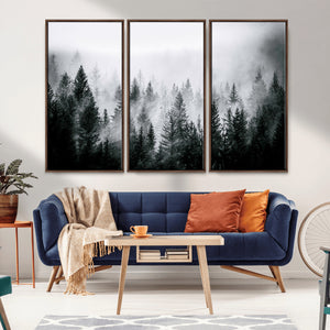 Grizzly Bear Wall Art Canvas Print – Framed Rustic Lodge Art