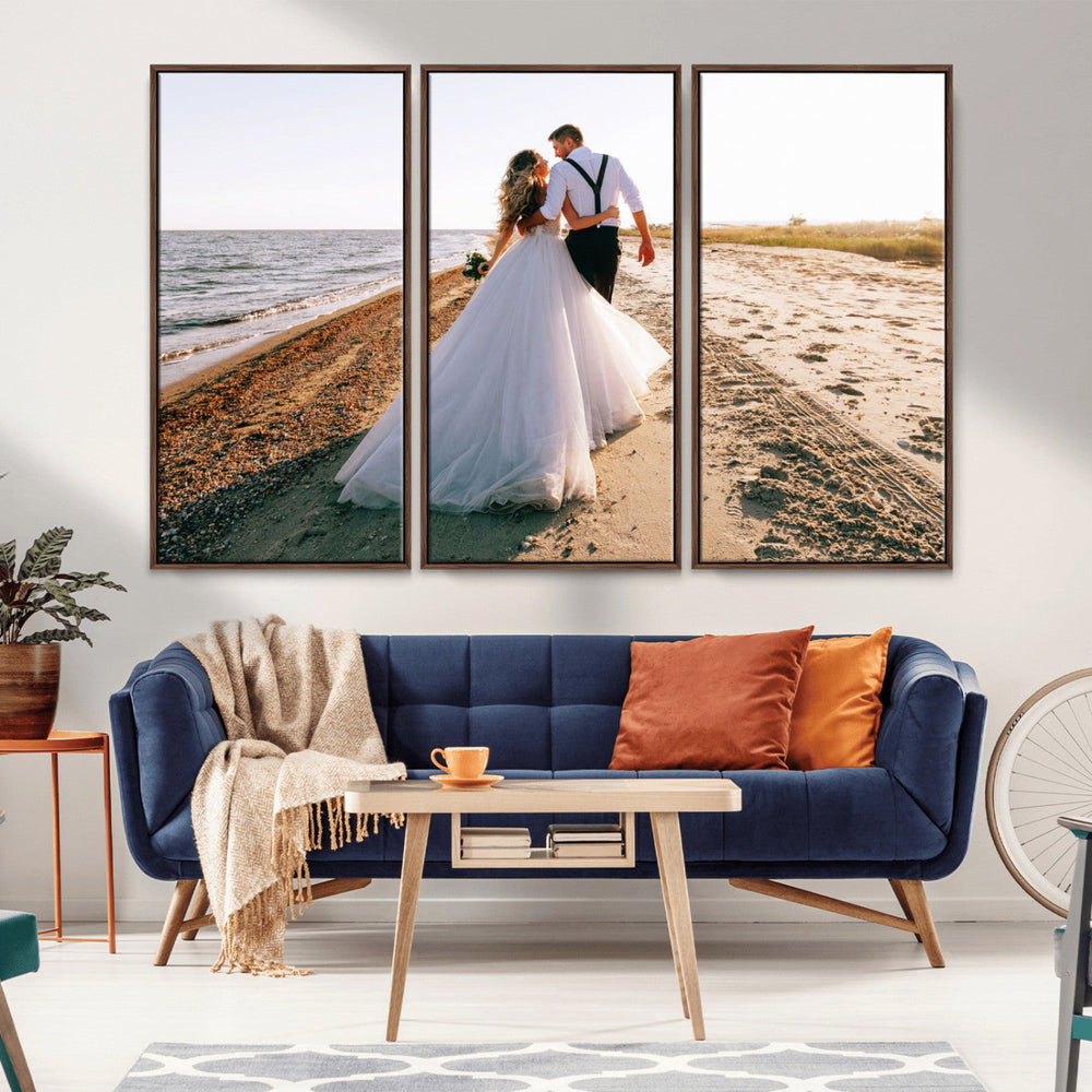 Personalized Custom Photo Wall Art Canvas Print, Unique