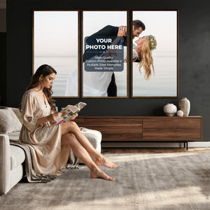 Framed Custom Canvas Print - Personalized Wall Art for Home