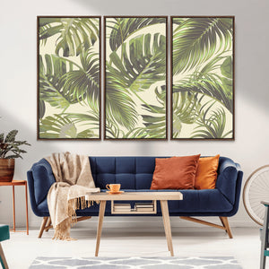 Palm Leaves Canvas Print