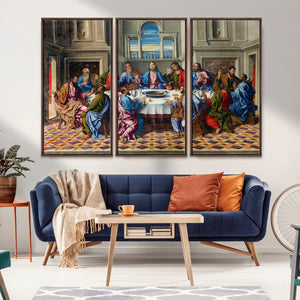 The Last Supper Multi Panel Canvas Wall Art