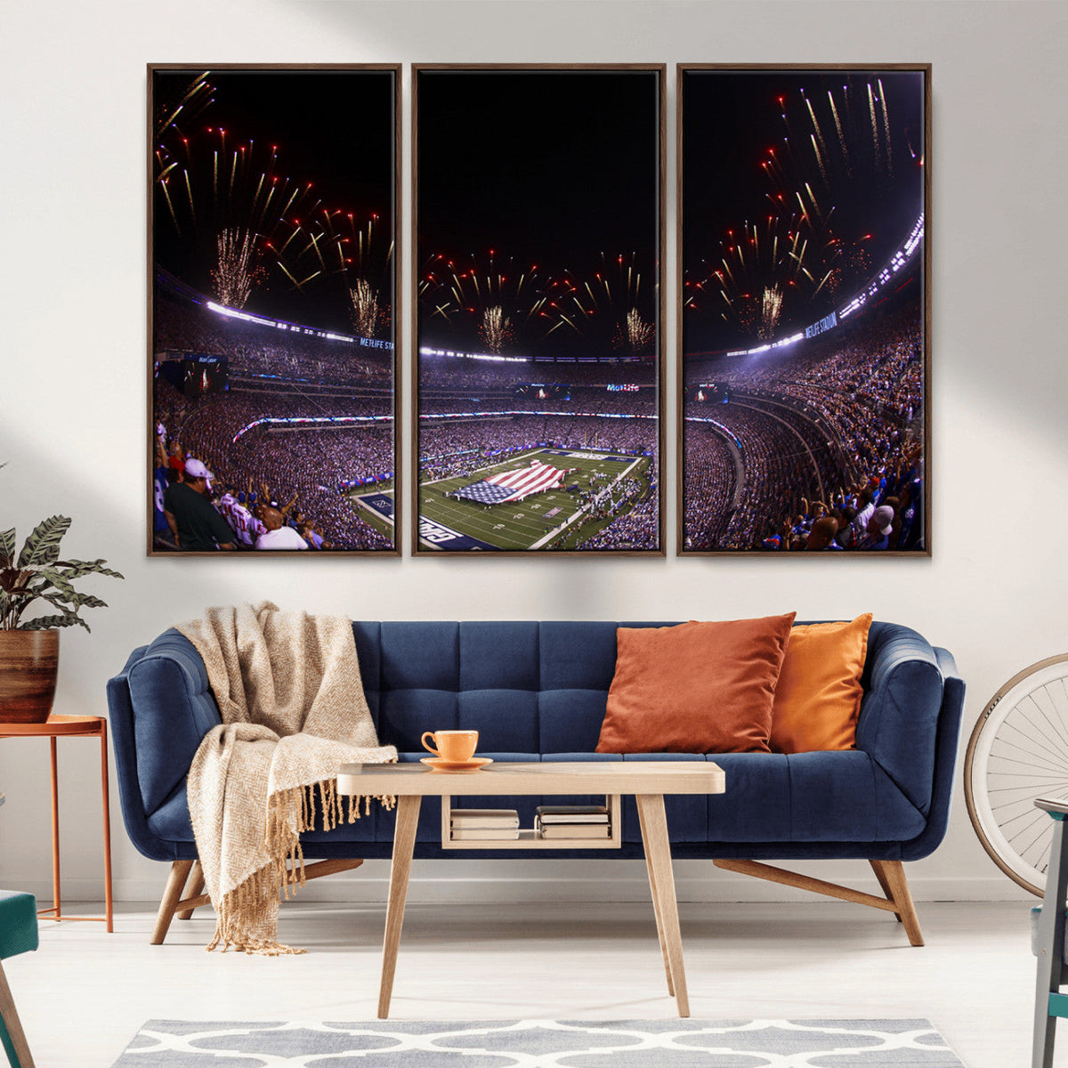New York Giants Football Team Print - East Rutherford