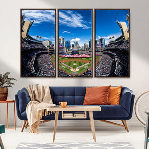 San Diego Padres Baseball Team Print - Petco Park Stadium
