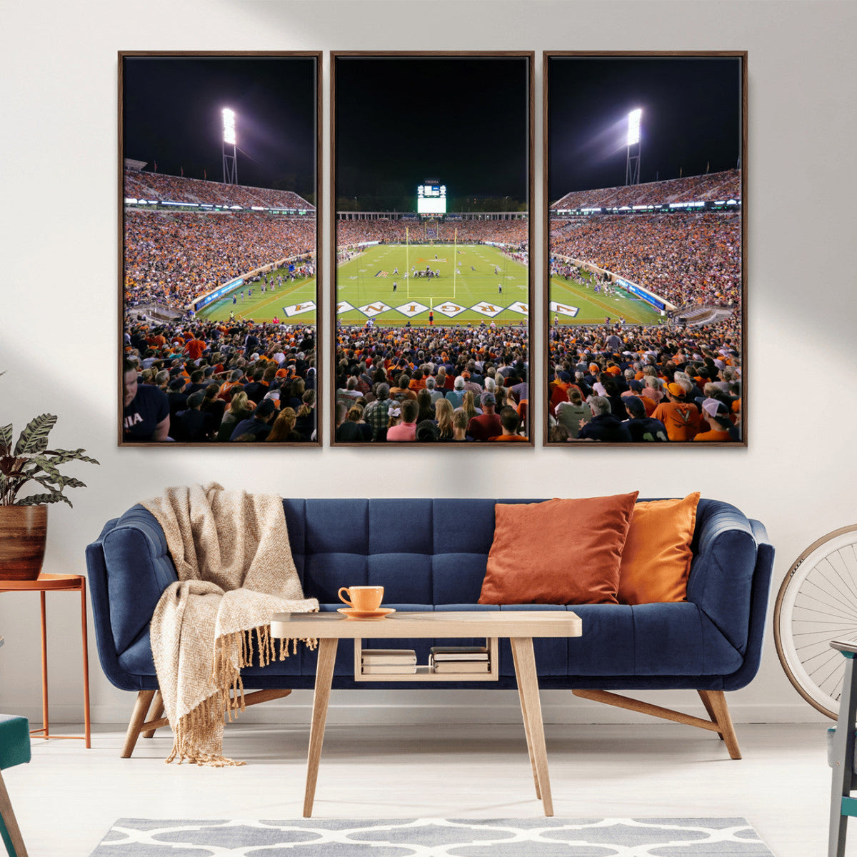 Virginia Cavaliers Football Team Print - Charlottesville