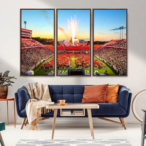 North Carolina State University Canvas Print, North Carolina