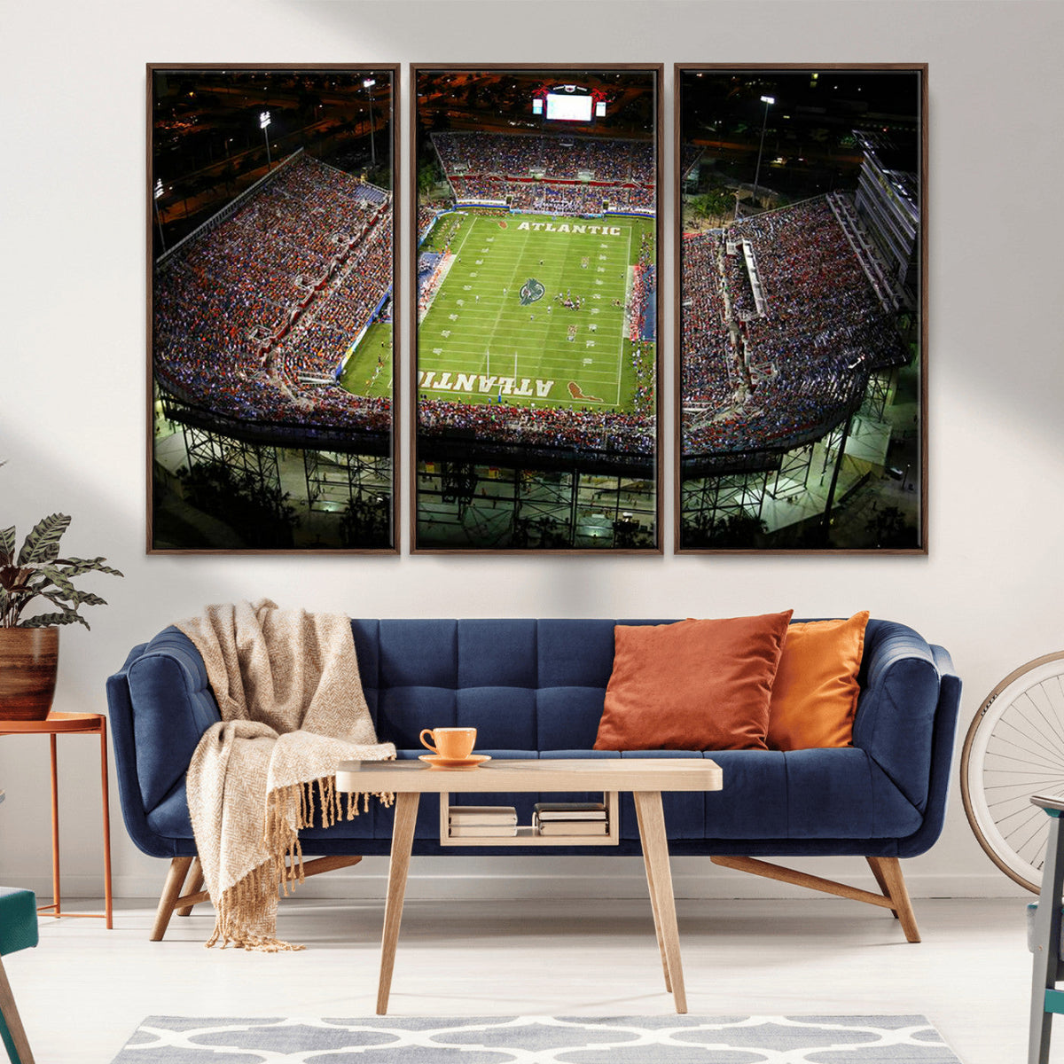 Florida Atlantic University Owls Football Team Print - Boca
