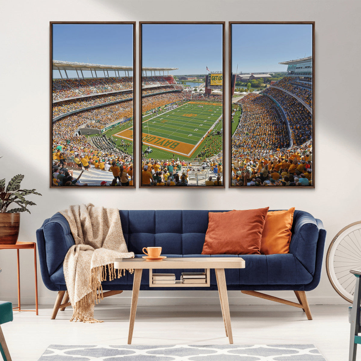 Baylor University Bears Football Team Print - Waco McLane
