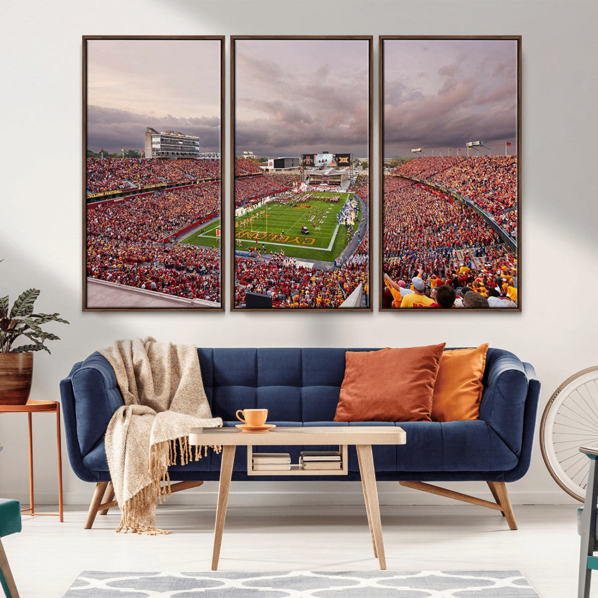 Iowa State University Cyclones Football Team Print - Ames
