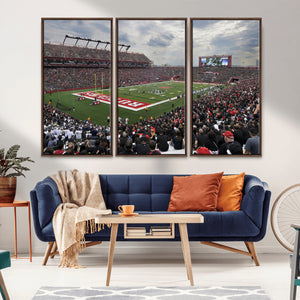 Rutgers Scarlet Knights Football Team Print - SHI Stadium,