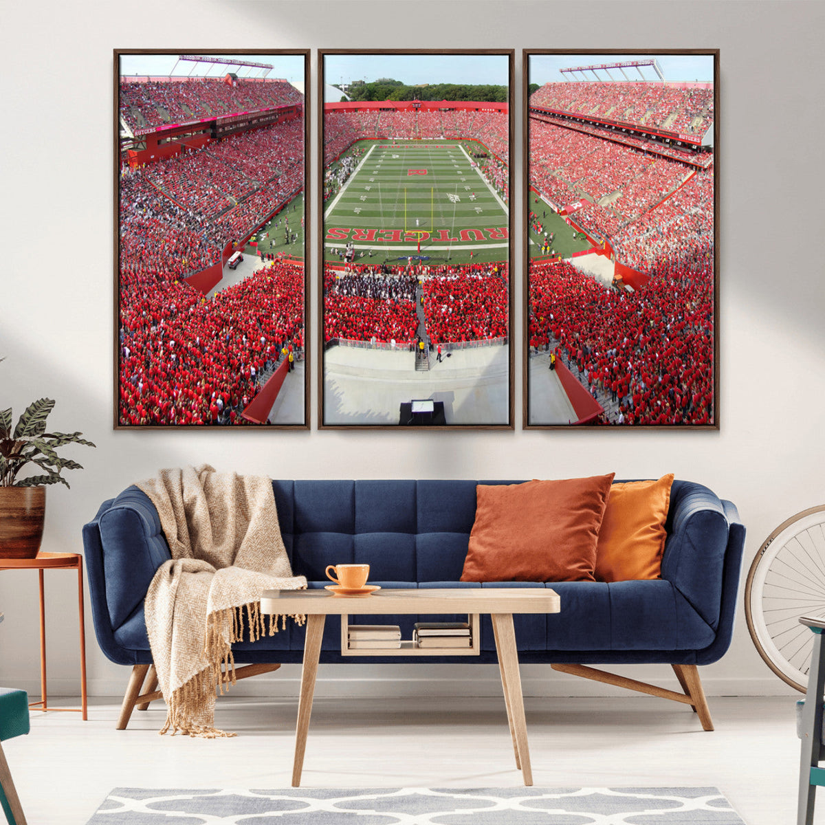 Rutgers Scarlet Knights Football Team Print - Piscataway SHI