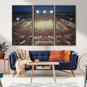 Texas Tech Red Raiders Football Team Print - Lubbock Jones