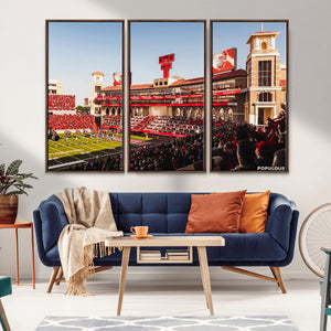 Jones AT&T Stadium Texas Tech Red Raiders Wall Art | Large