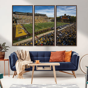 University of Wyoming Cowboys Football Team Print - Laramie
