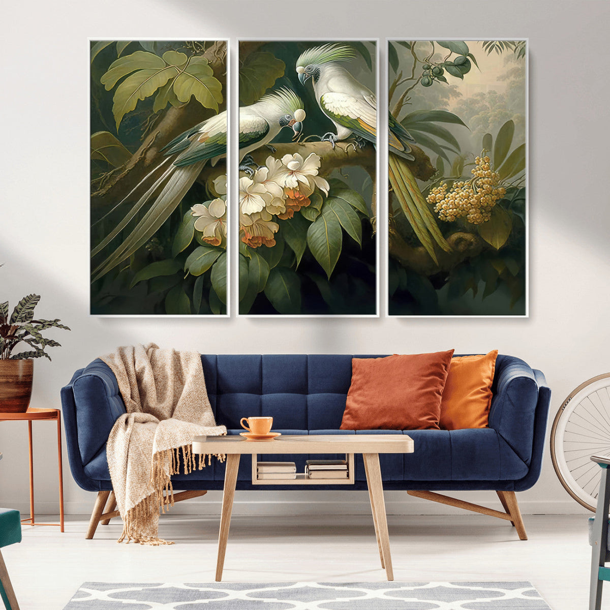 Tropical Paradise Print Wall Art Stunning Artwork of a