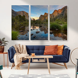 Yosemite Valley Wall Art Canvas Print – Framed El Capitan