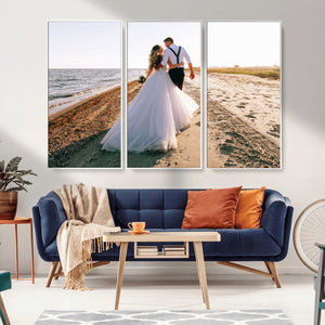 Personalized Custom Photo Wall Art Canvas Print, Unique