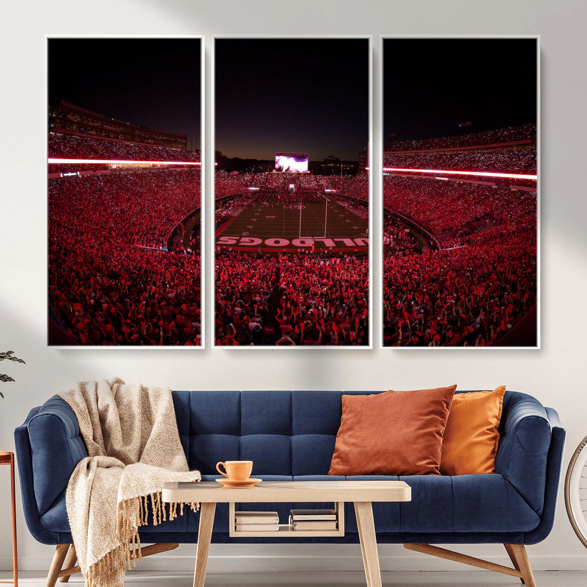 Sanford Stadium Wall Art Canvas Print – Georgia Bulldogs
