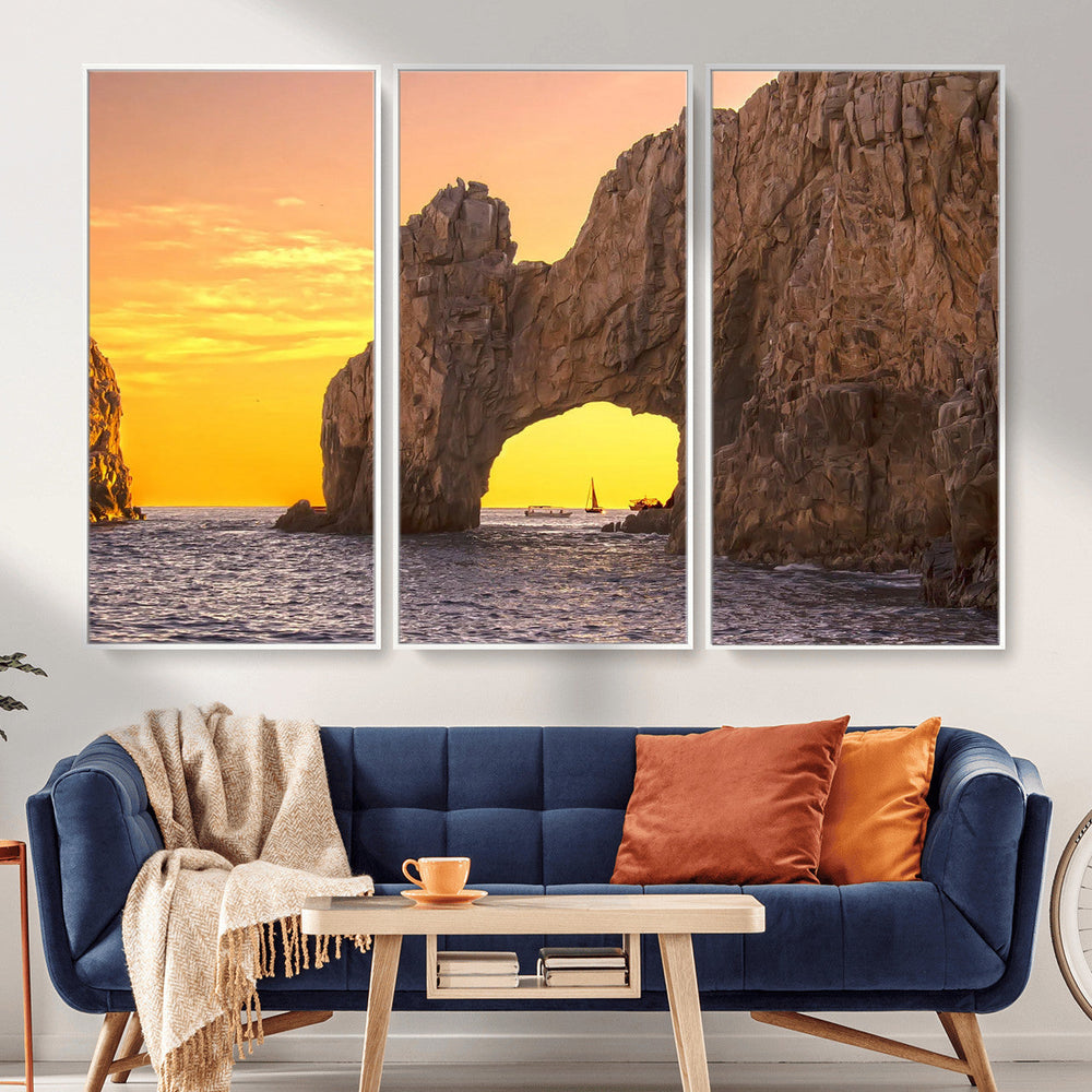 El Arco Cabo San Lucas Ocean Arch Wall Art Canvas Print
