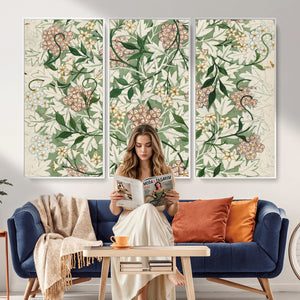 William Morris Jasmine 1872 Canvas Wall Art — Arts and