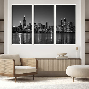 Chicago Wall Art Canvas Print