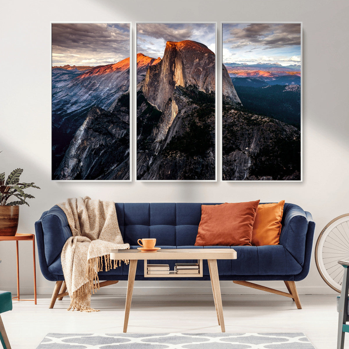 Half Dome Yosemite Wall Art – Majestic Mountain Landscape