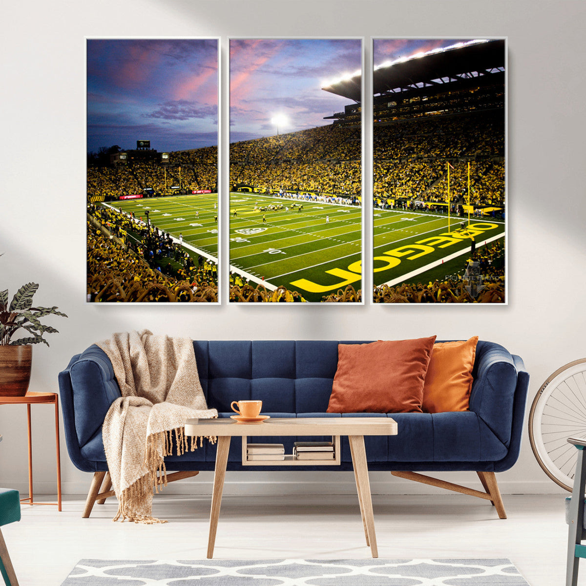 University of Oregon Ducks Football Team Print - Eugene