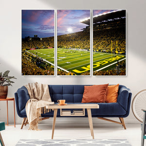 University of Oregon Ducks Football Team Print - Eugene