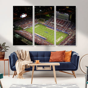 Florida Atlantic University Owls Canvas Print, Football Team