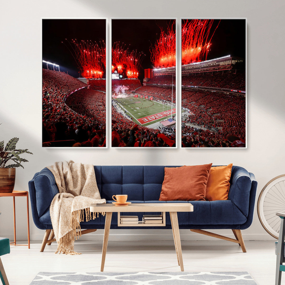 Ohio State University Buckeyes Football Team Print -