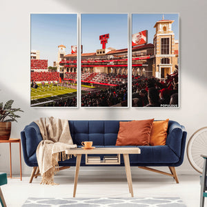 Jones AT&T Stadium Texas Tech Red Raiders Wall Art | Large