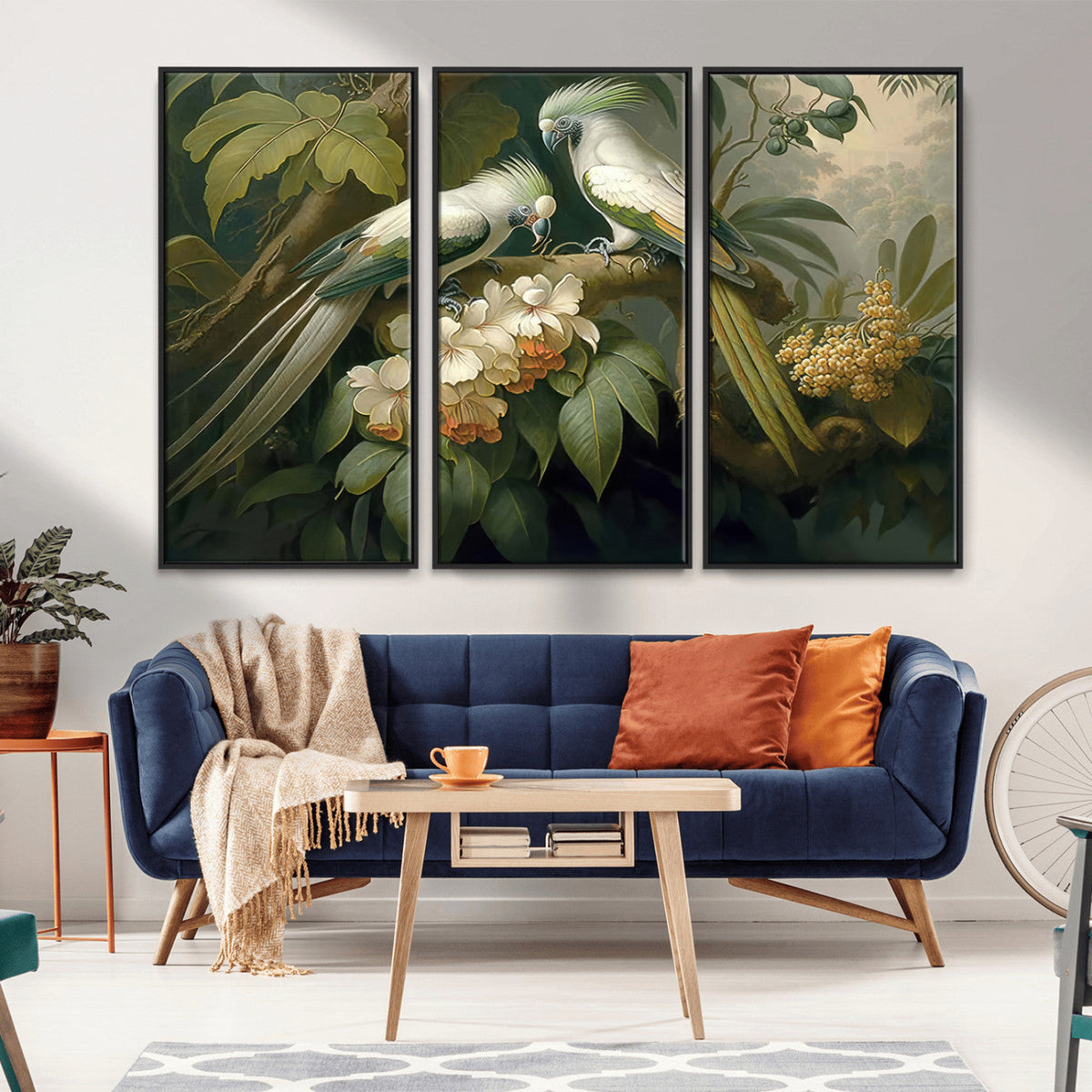 Tropical Paradise Print Wall Art Stunning Artwork of a