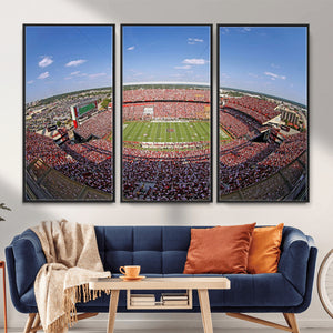 William Brice Stadium Wall Art Canvas Print – Stadium Crowd