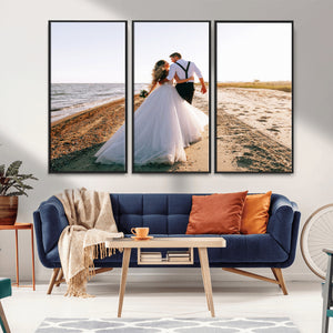 Framed Custom Canvas Print - Personalized Wall Art for Home