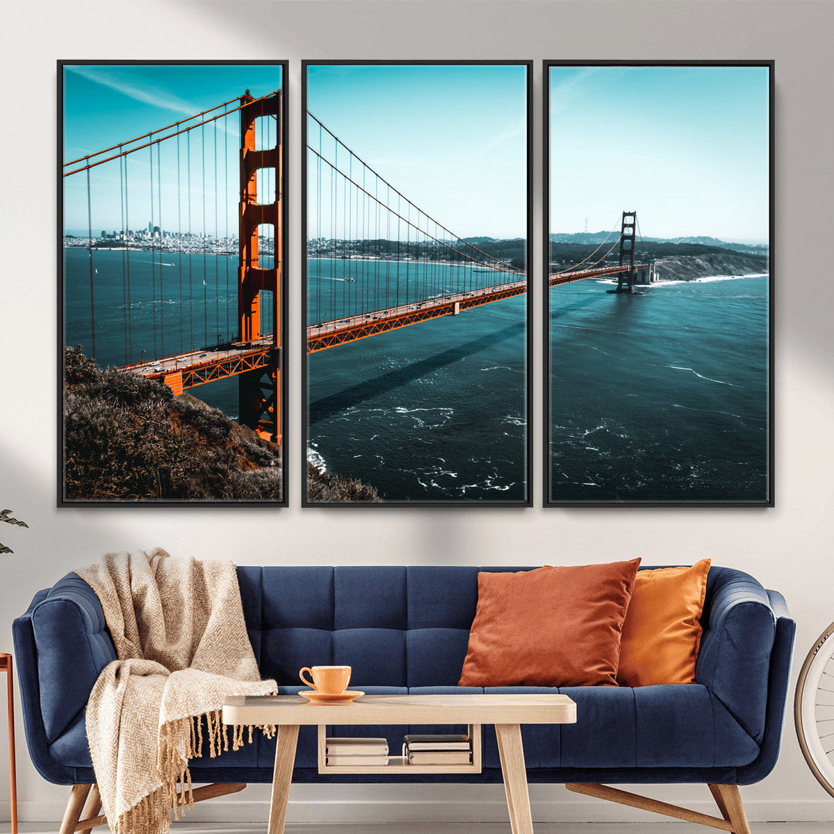 Golden Gate Bridge Wall Art Canvas Print – San Francisco