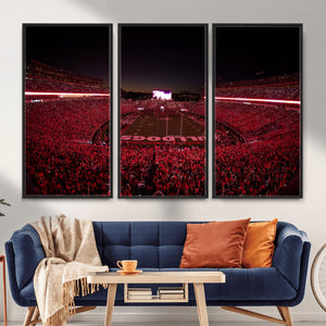 Sanford Stadium Wall Art Canvas Print – Georgia Bulldogs