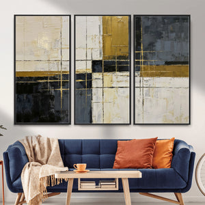 Geometric Abstract Wall Art Canvas Print