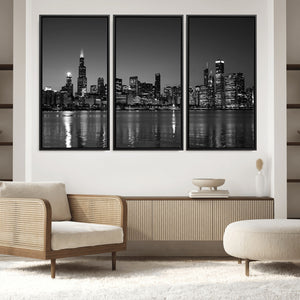 Chicago Wall Art Canvas Print