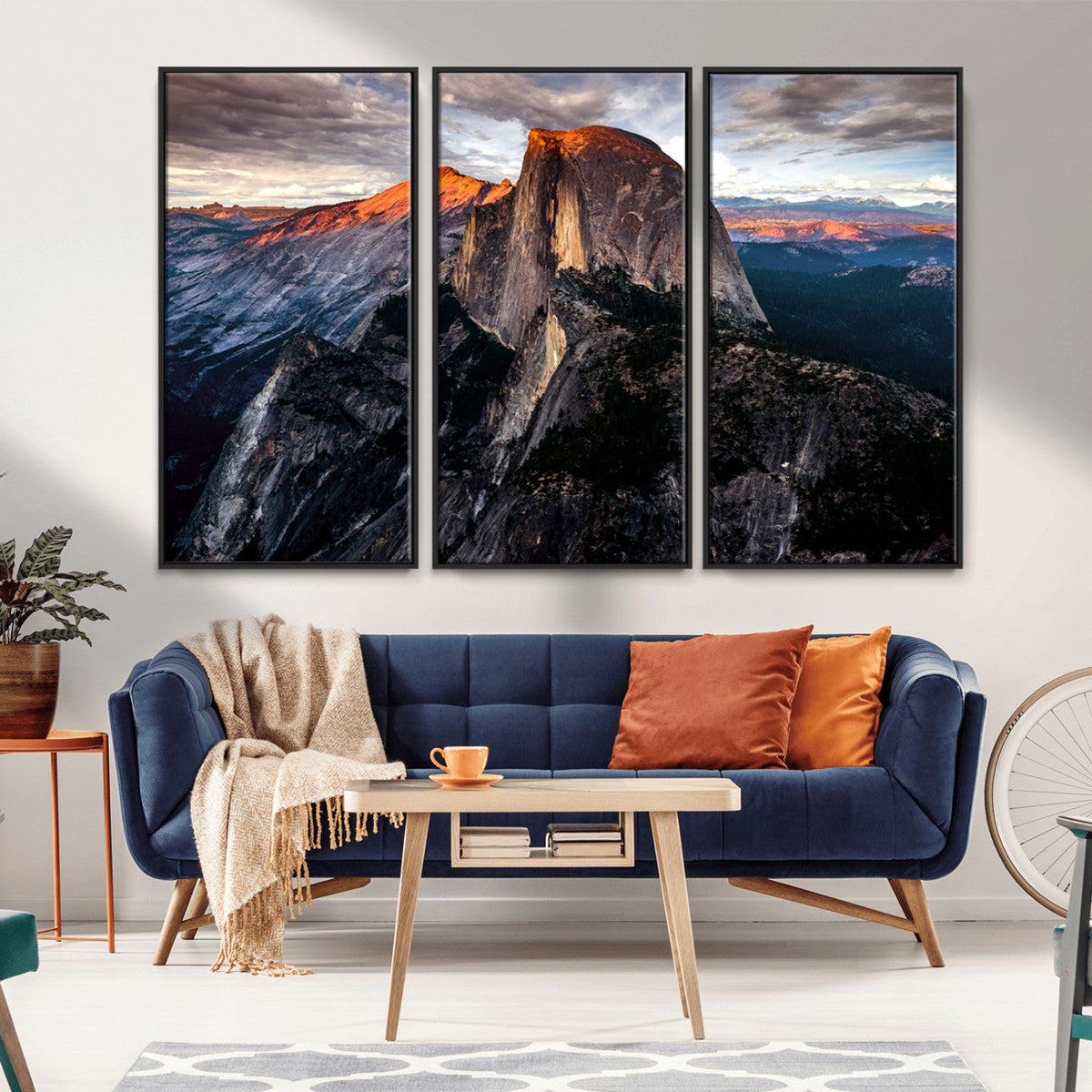 Half Dome Yosemite Wall Art – Majestic Mountain Landscape