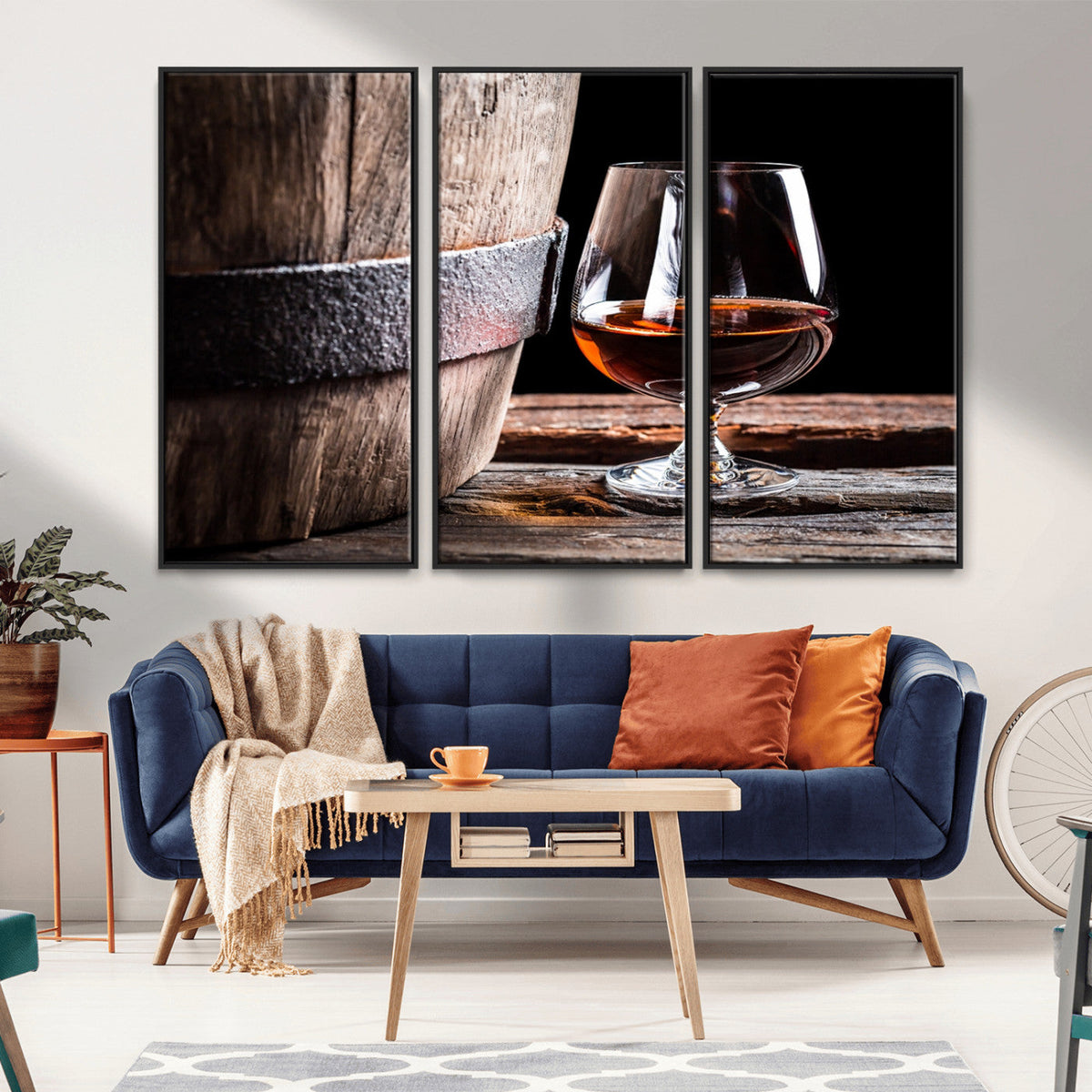 Scots Whiskey Wall Art Canvas Print