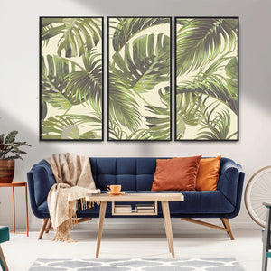 Palm Leaves Canvas Print