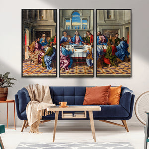 The Last Supper Multi Panel Canvas Wall Art