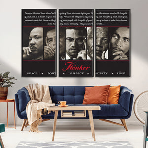 Thinkers of Wall Art Canvas Print - Inspirational Wall Art