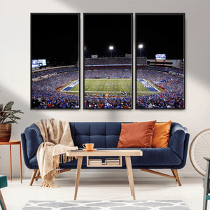 Buffalo Bills Wall Art - Buffalo Bills Stadium Canvas Print,