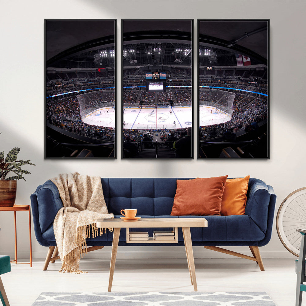 Ball Arena Denver Colorado Avalanche Hockey Team Wall Art