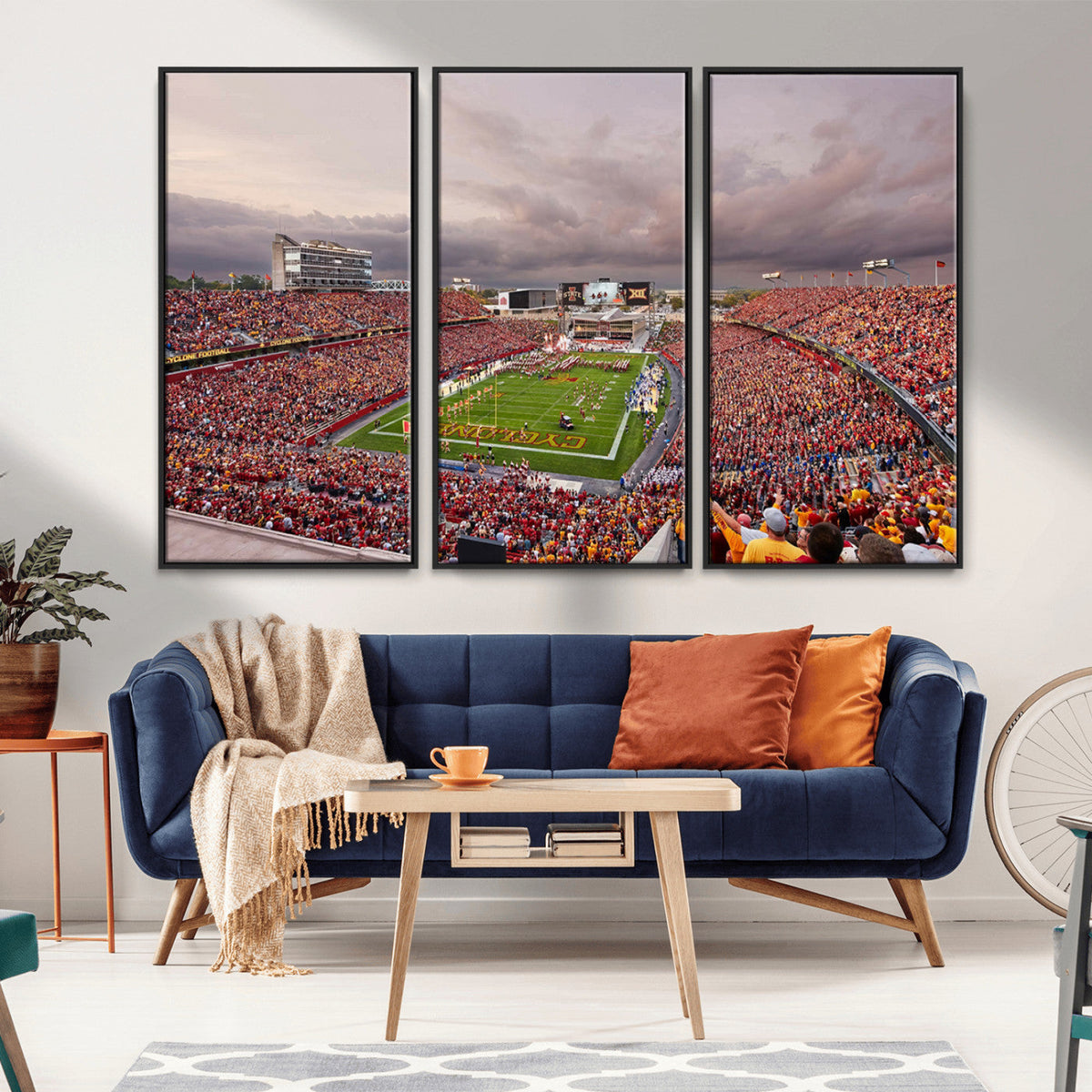 Iowa State University Cyclones Football Team Print - Ames