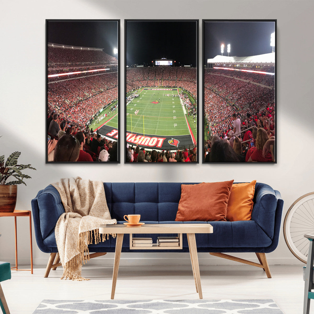 University of Louisville Cardinals Football Team Print -
