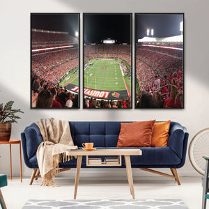University of Louisville Cardinals Football Team Print -