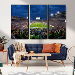 Michigan State Spartans Football Team Print - East Lansing