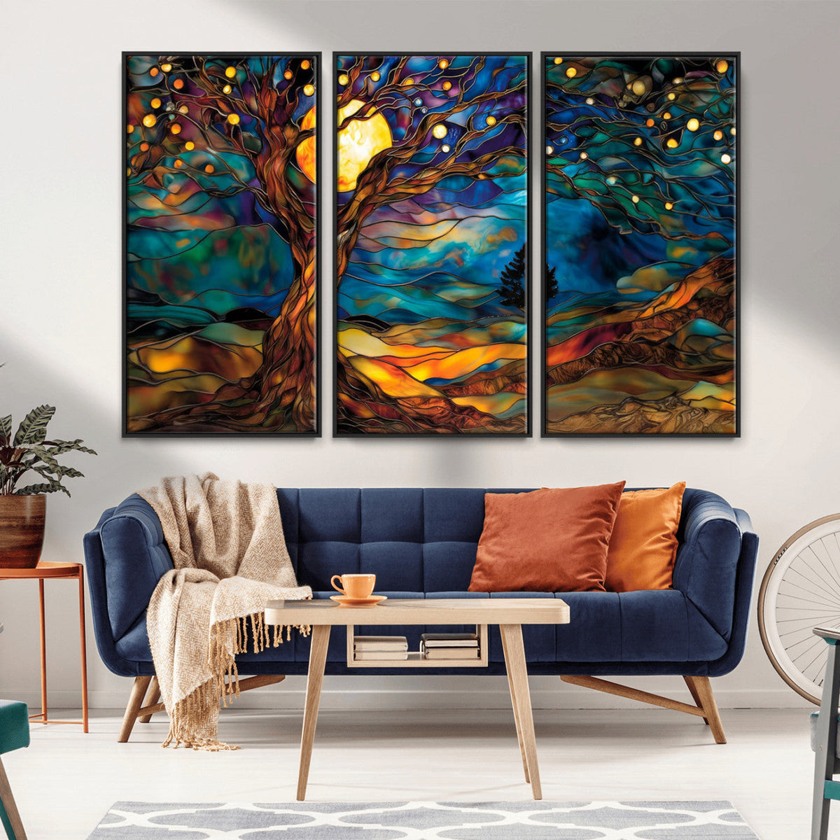 Tree of Life Wall Art - Yggdrasil Tree of Life Canvas Print
